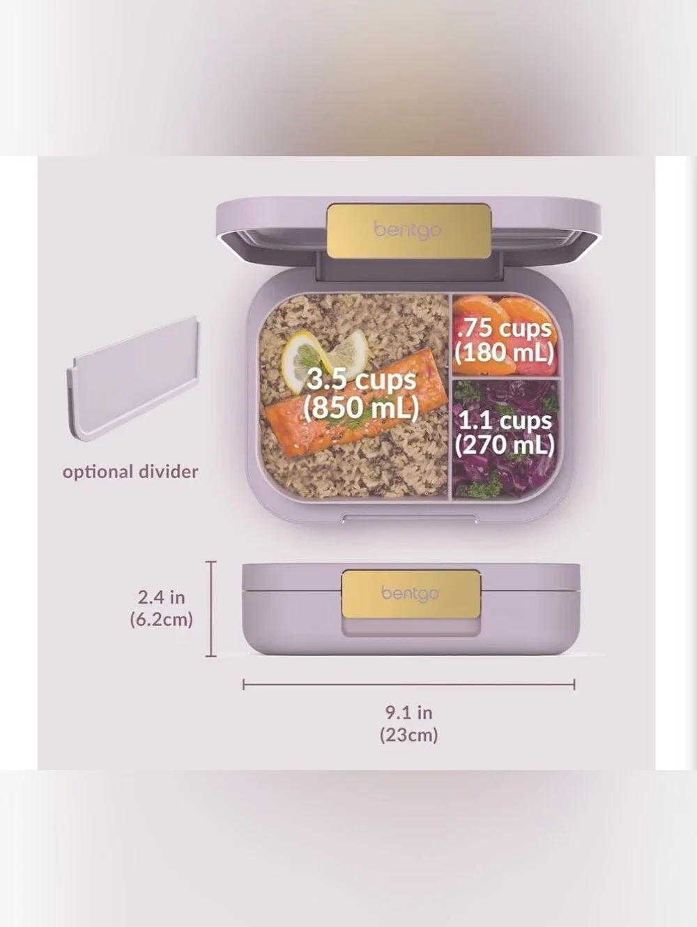 Bentgo Modern - Leak-Resistant Bento Lunch Box NIB